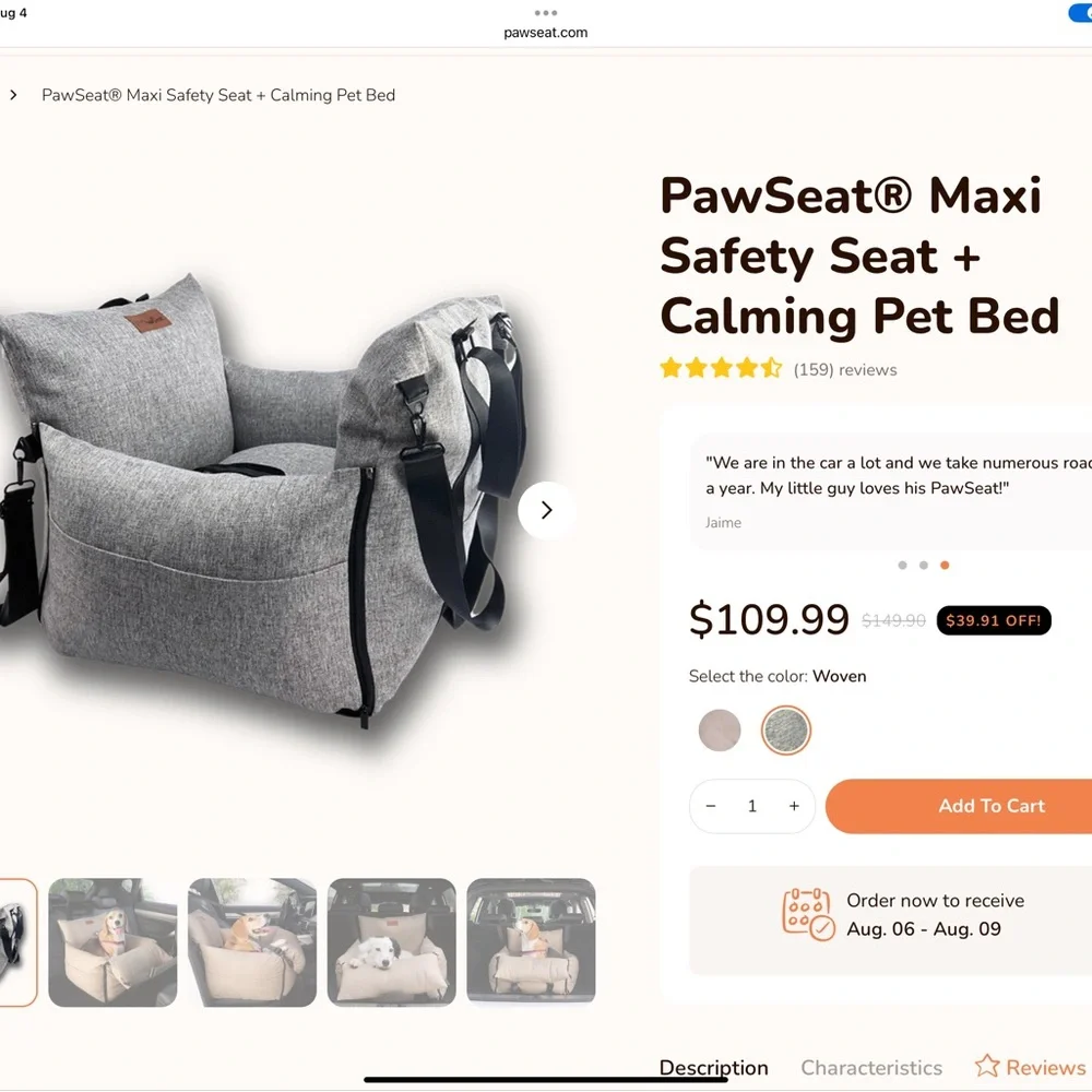 PawSeat enhance your